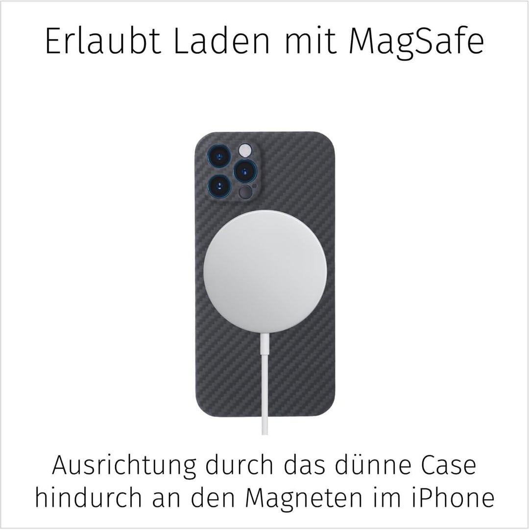 FILONO ultradünne Hülle für iPhone 12 Pro Max aus Aramidfasern iPhone 12 Pro Max ARAMID Case, iPhone