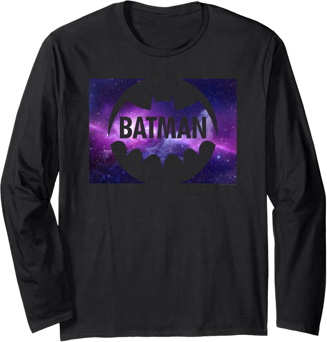 Batman Galaxy Langarmshirt
