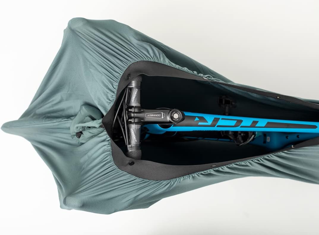 BUDS ULTIMATE BAG Fahrradhülle, dehnbar, Grösse S/M Dunkelblau, Dunkelblau
