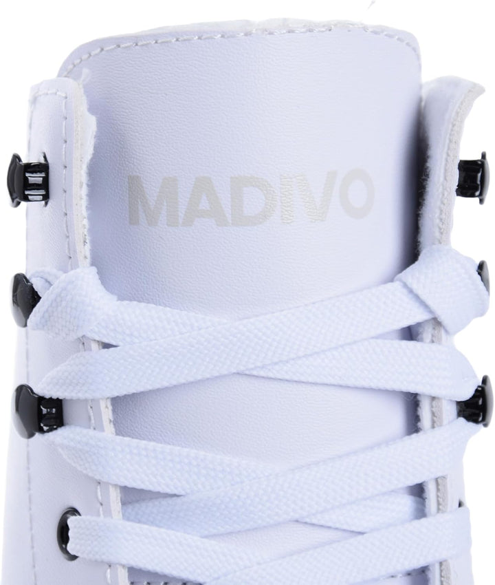 MADIVO Classic Damen Klassische Retro Rollschuhe | ABEC-7 Kugellager | Mädchen Roller Skates Inliner