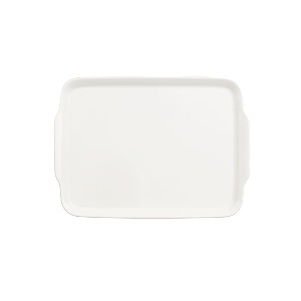 Villeroy & Boch Royal Serviertablett, Premium Bone Porzellan, Weiss, Serviertablett