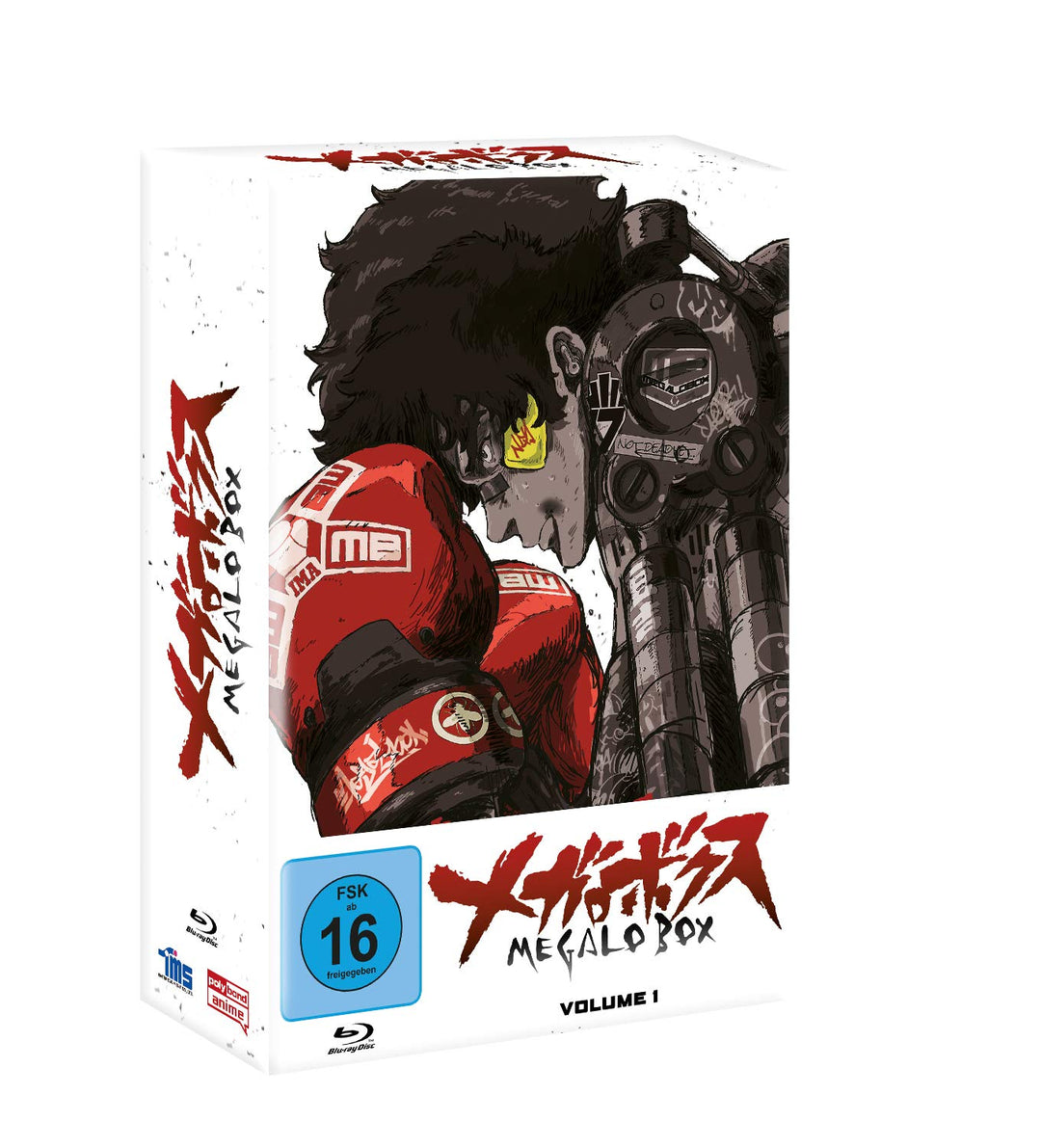 Megalobox - Volume 1 (Limitierte Edition mit Sammelschuber) LTD. [Blu-ray], Blu-ray