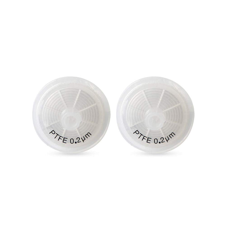 Hydrophober PTFE Spritzenfilter, 25 mm, 100 Stück, PTFE-25mm-0.22μm, PTFE-25 mm-0,22 μm., PTFE-25mm-
