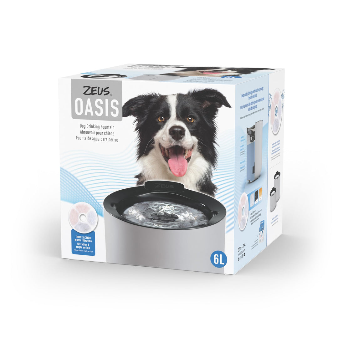 Zeus Oasis Fountain, Grau, 6l