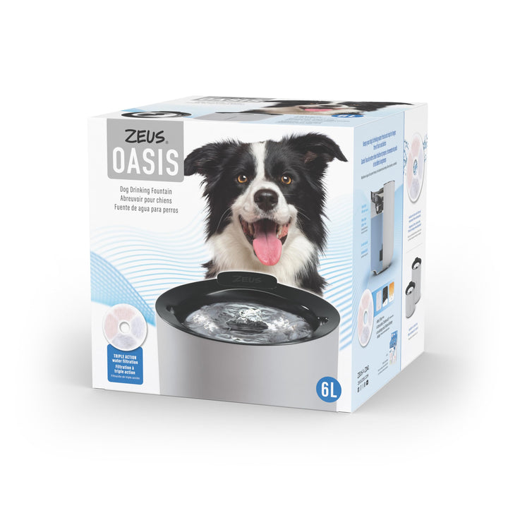 Zeus Oasis Fountain, Grau, 6l