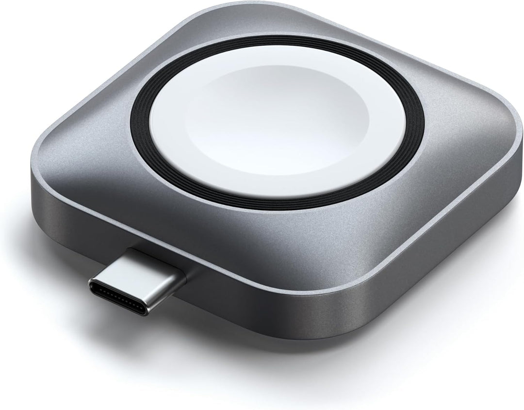 SATECHI Apple Watch Ladegerät USB-C [MFi-Zertifiziert] Tragbares 5W Ladegerät – Kompatibel mit Serie