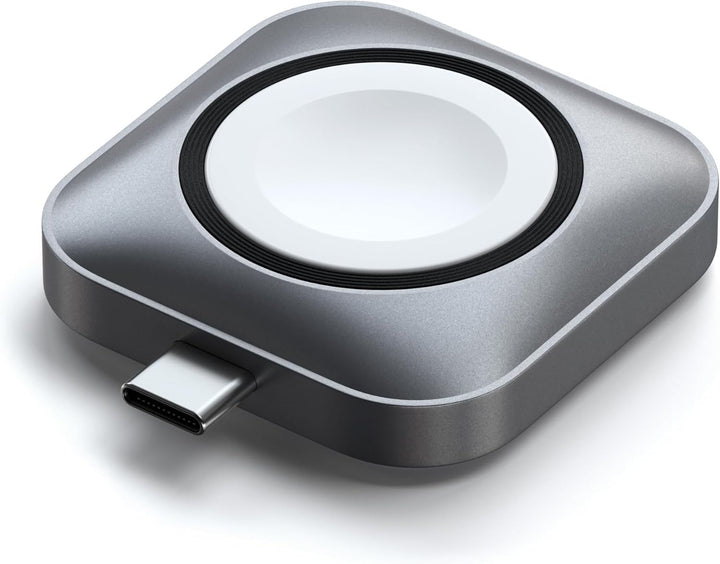 SATECHI Apple Watch Ladegerät USB-C [MFi-Zertifiziert] Tragbares 5W Ladegerät – Kompatibel mit Serie