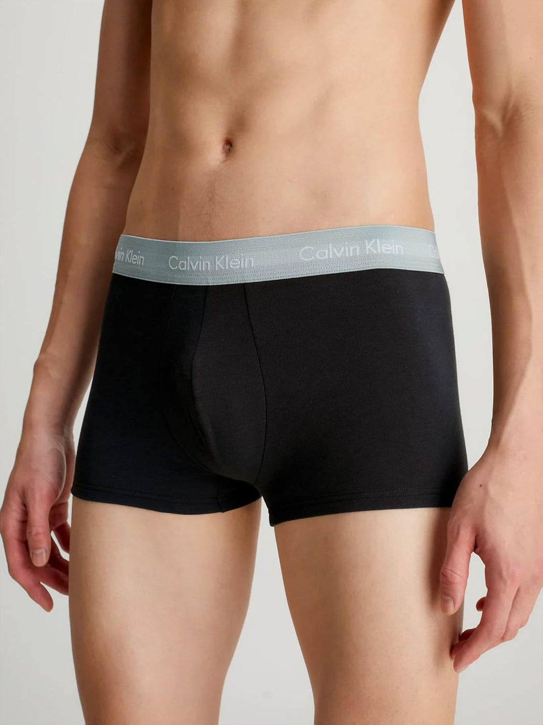 Calvin Klein Herren Boxershorts (3er Pack) XS Schwarz (B-grey Heather, Wht, Palace Blue Wb), XS Schw