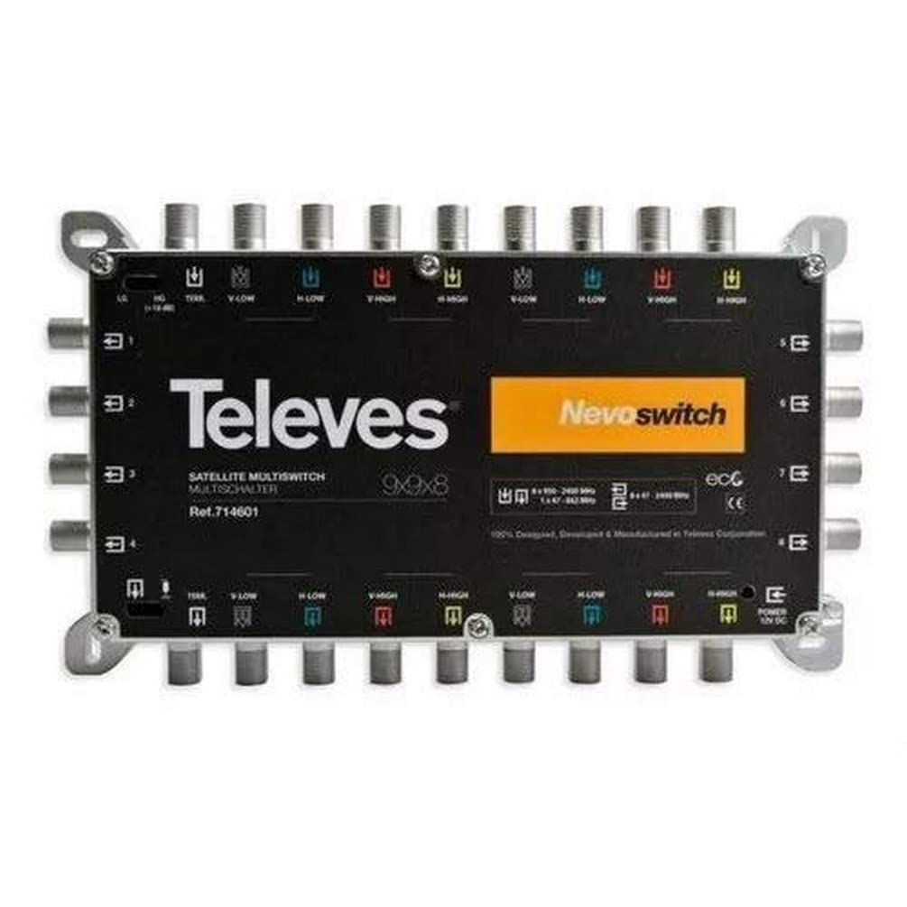 NEVOSWITCH 9x9x8 "F" TERMINAL/CASCADA