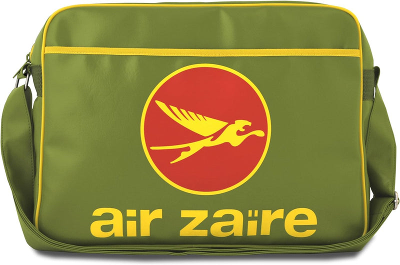 Logoshirt® Air Zaire I Logo I Umhängetasche I Schultertasche I Retro-Sporttasche I Kunstleder I Quer