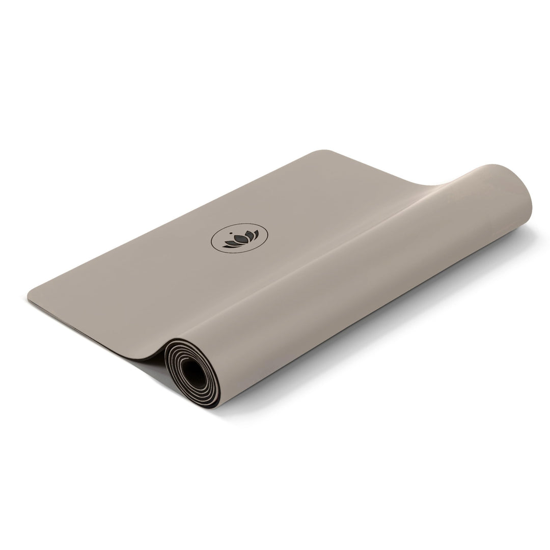 LOTUSCRAFTS® Yogamatte rutschfest, aus Naturkautschuk, universell einsetzbar als Yoga Matte, Sportma