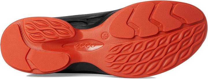 ECCO Herren Biomfjuelm Sneaker 39 EU Black Red, 39 EU Black Red