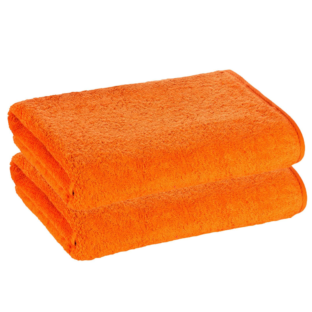 PremiumShop321 2er Pack Duschtuch 70x140 Frottierserie Profi-Star 500g/m² Ziegel Ziegel Duschtuch 2e