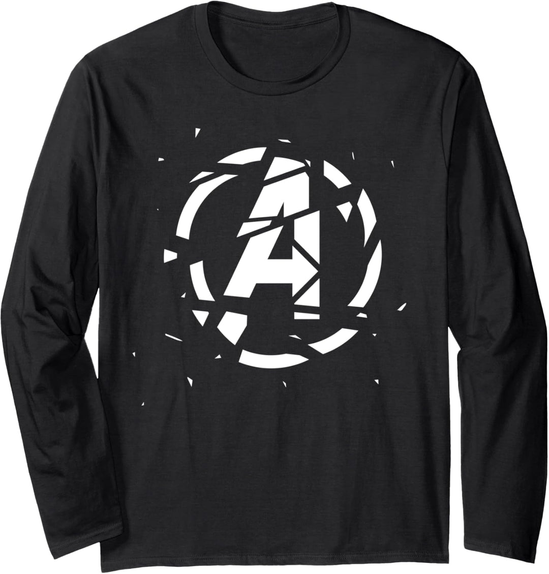 Marvel Avengers: Endgame Shattered Logo Langarmshirt