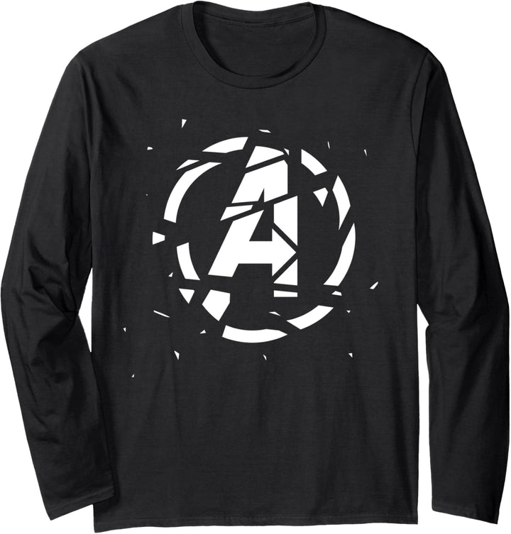 Marvel Avengers: Endgame Shattered Logo Langarmshirt