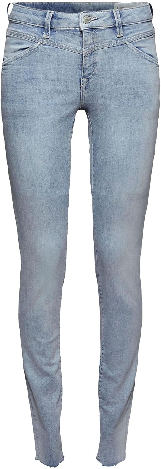 ESPRIT Damen 041EE1B330 Jeans, 904/BLUE Bleached, 30W / 30L
