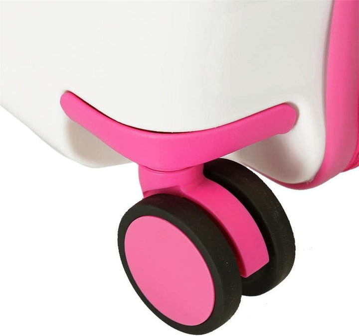 Disney Minnie Enjoy the Day Kinder-Koffer Weiss 50x38x20 cms Hartschalen ABS Kombinationsschloss 34L