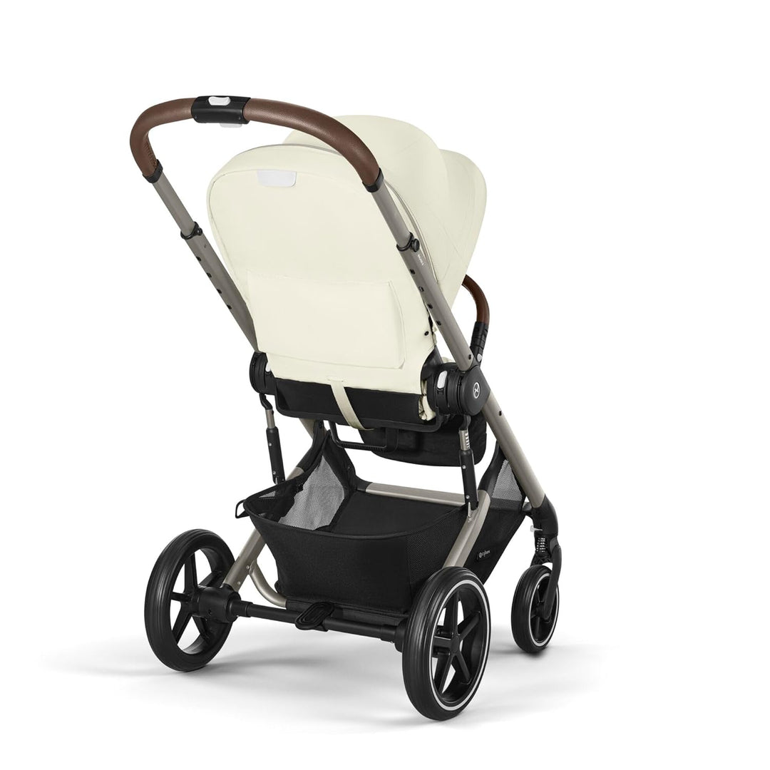 CYBEX Gold Kinderwagen Balios S Lux, Ergonomische Liegeposition, Einhand-Gurtsystem, Ab Geburt bis 2