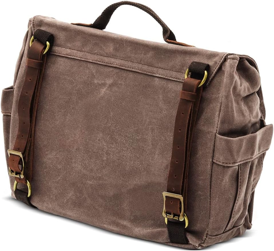 2X Seitentasche für Royal Enfield Classic 500 / Meteor 350 CV1 braun