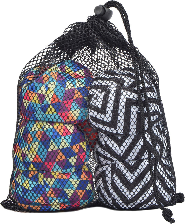 Ocean 5 Extrem Boule - Soft-Boule Set, Street-Boccia, Cross Country Petanque mit Tasche Immer überal