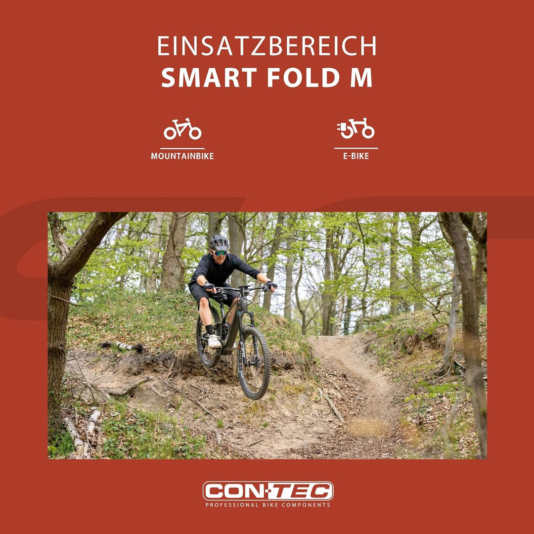 CONTEC Wandpräsenter smART fold, 35kg, aus Stahl, platzsparend, Schwenkbar, Befestigungsmaterial, 1