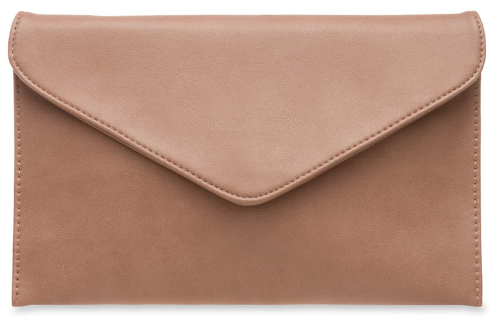 Caspar TA310 Damen Clutch Einheitsgrösse Altrosa, Einheitsgröße Altrosa