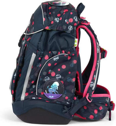 ergobag Maxi Schulrucksack Set 6-teilig, ergonomischer Schulrucksack Grundschule für Mädchen und Jun