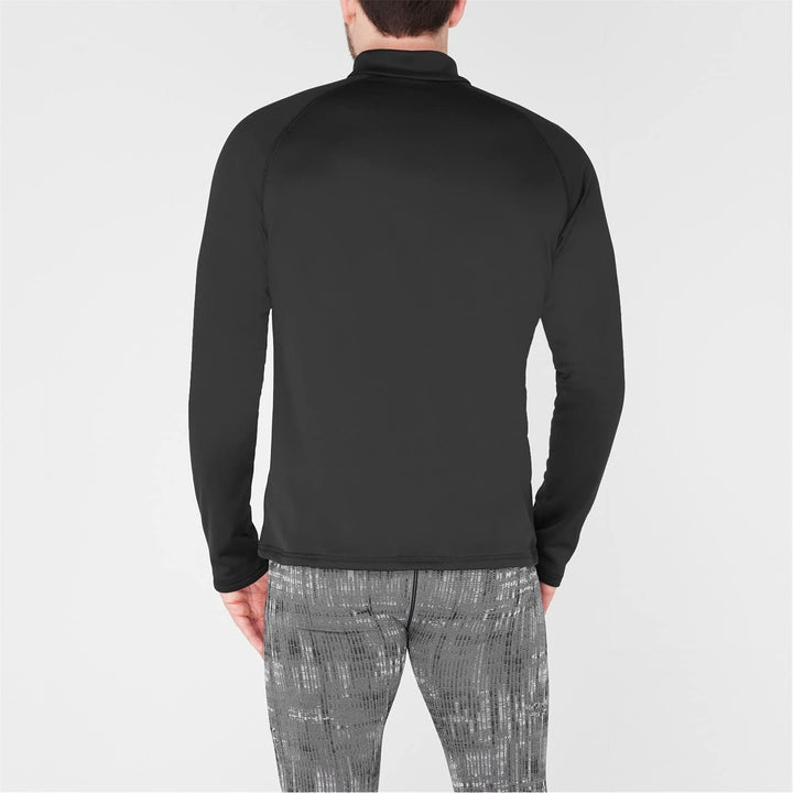 Odlo Herren Besso_542472 Mid Layer mit Reissverschluss S Schwarz, S Schwarz