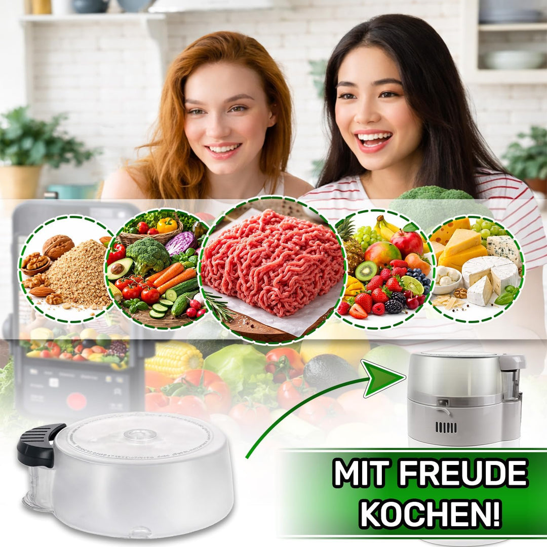ONIX TECH Deckel Zerkleinerer für Moulinex Moulinette Zerkleinerer ab A643 und bis A645 Ersatzteile