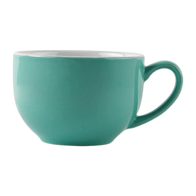 Olympia gk077 Café Cappuccino Cup, 340 ml, 12 oz, Aqua (12 Stück), Aqua