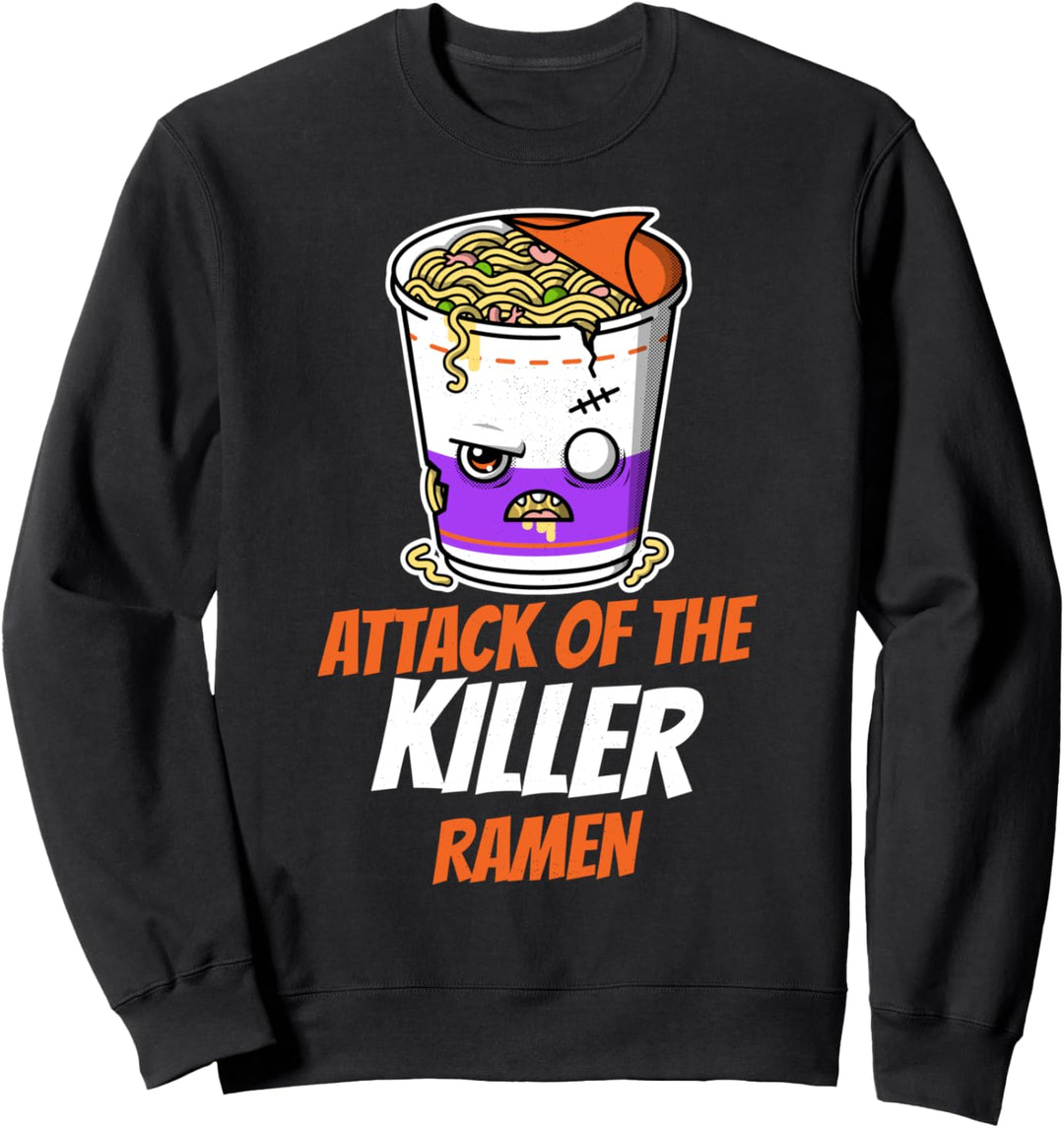 Nudelkiller Lustiges Kostüm Halloween Sweatshirt