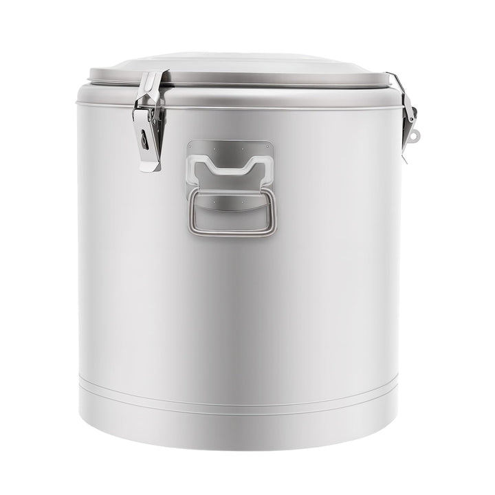 20L/40L Thermobehälter Eimer,Edelstahl Isolierter Eimer Mit Deckel Warmhaltebehälter Thermo-Behälter