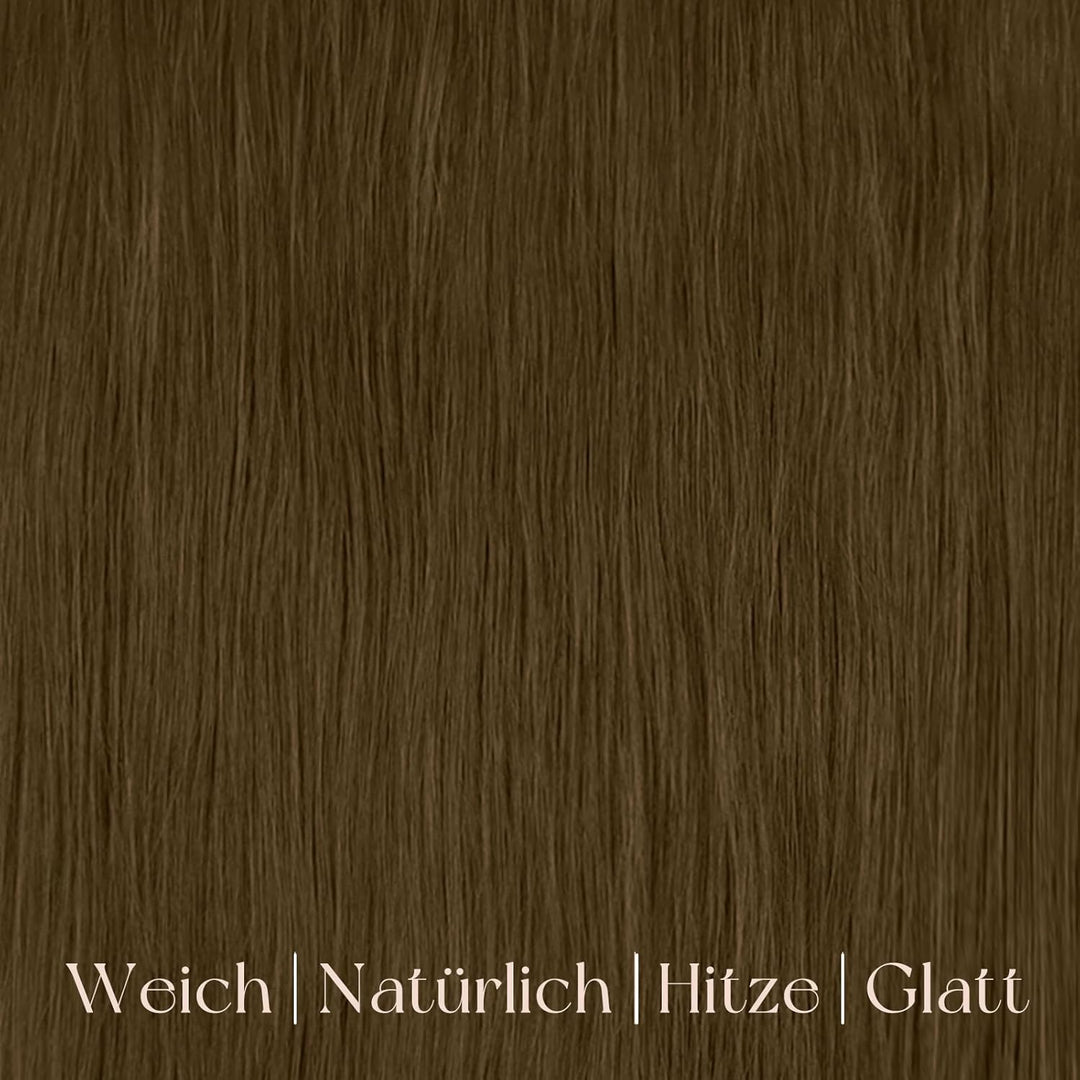 Easyouth Extension Echthaar Clip in Braun Extensions Clip in Echthaar Remy Clip in Haarverlangerung