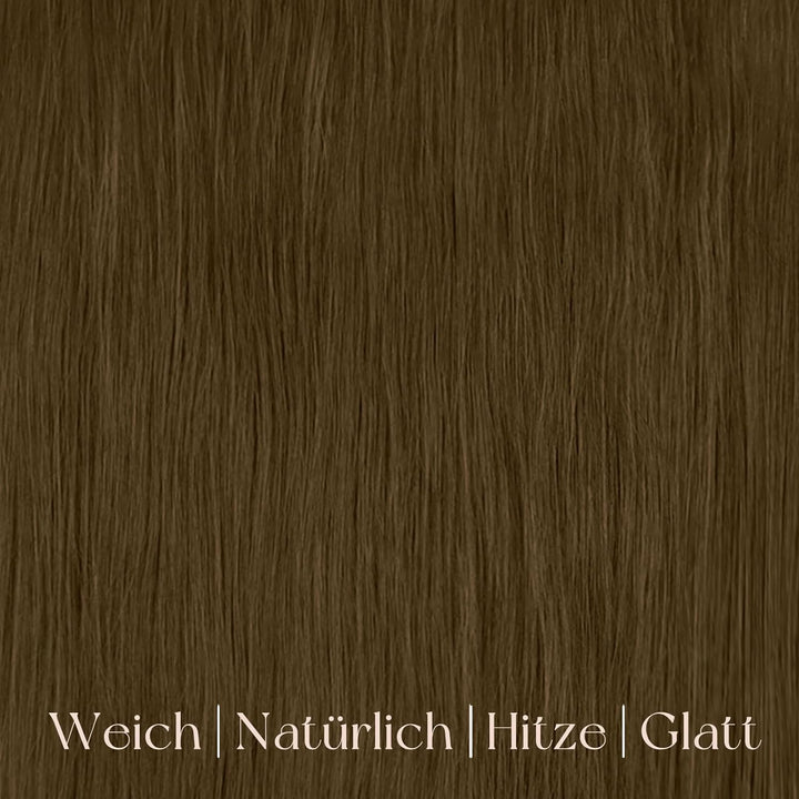 Easyouth Extension Echthaar Clip in Braun Extensions Clip in Echthaar Remy Clip in Haarverlangerung