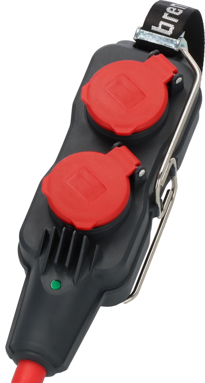 Brennenstuhl Professional Powerblock/Verteilersteckdose 4-Fach (Baustelleneinsatz und ständiger Eins