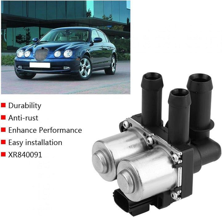 XR840091 Auto-Wasserventil, Auto-Heizungs-Steuerventil-Magnet-Wasserventil Fit für Jaguar S-Type 200