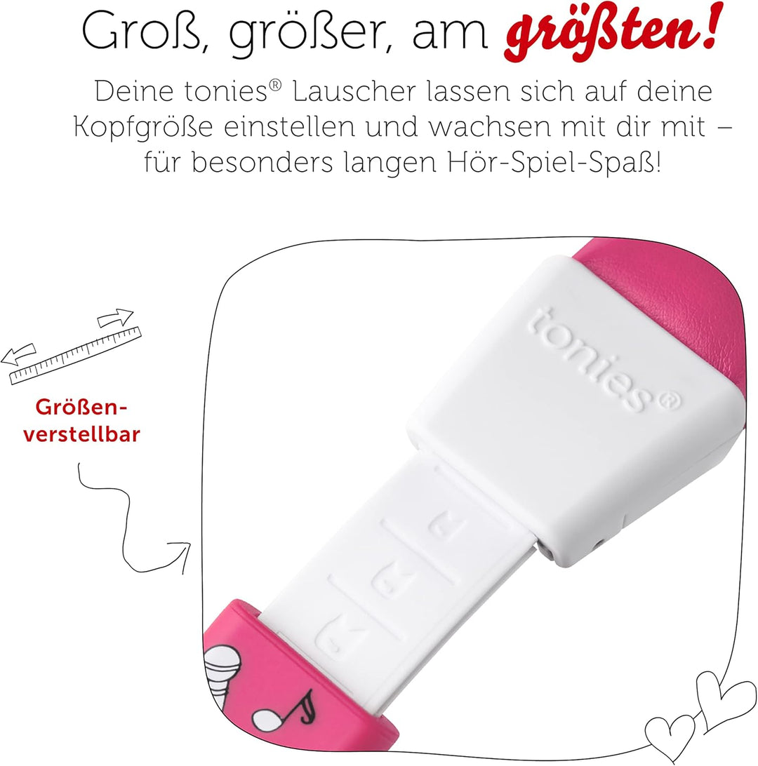 tonies-Lauscher – verstellbare &amp; Faltbare Kinder Kopfhörer mit Lautstärkebegrenzung, Over Ear Kopfhö