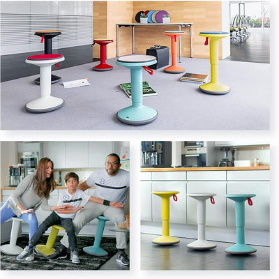 Interstuhl UPis1 - ergonomischer Sitzhocker mit Schwingeffekt - höhenverstellbar - Hocker mit rutsch