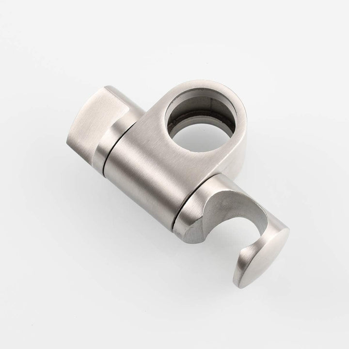 Tecmolog Edelstahl Handbrause Halterung Winkel Verstellbar Duschkopfhalterung für Duschstange 25 mm,