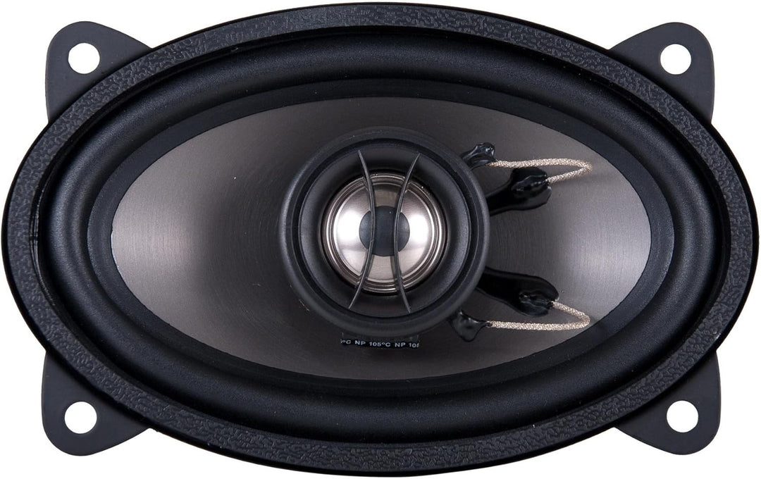 Earthquake Sound T-46 4x6 2-Way TNT Series Coaxials (Pair) 10,2 x 15,2 cm, 10,2 x 15,2 cm