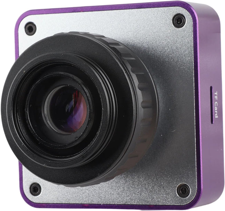 Eujgoov 51MP Mikroskopkamera C-Mount Kamera für Trinokulares Stereomikroskop AC100‑240V (EU Plug)
