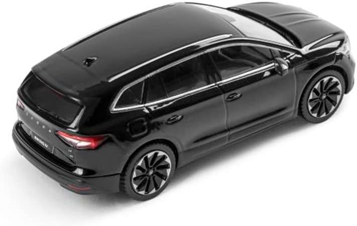 Skoda 5LA099300F9R Modellauto ENYAQ iV Miniatur, Massstab 1:43, schwarz