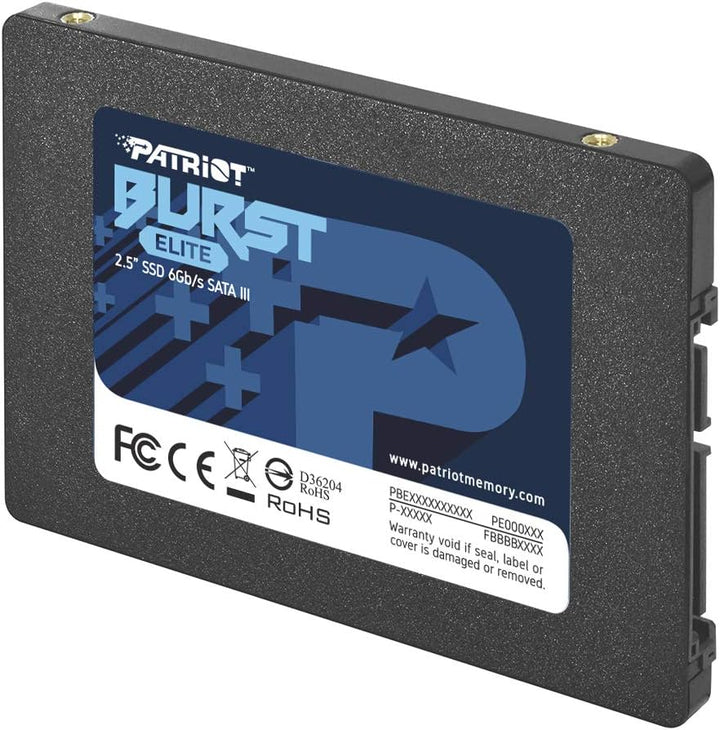Patriot Burst Elite Interne SSD 1.9TB SATA 3 2,5 Zoll 1.92TB Single Unit Retail, 1.92TB Single Unit