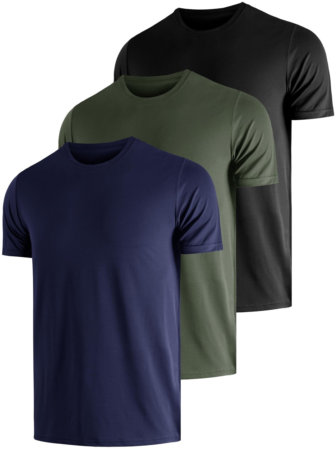 UV Schutz Tshirt Herren 3 Pack UPF 50+ Sonnenschutz Functional Sleeve Schwimmen T-Shirts Rash Guard