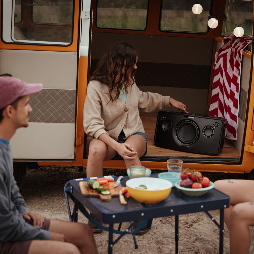 Teufel Motiv® XL HiFi Smart Speaker mit WLAN 210 Watt Kraftvoller Multiroom Schwarz, Schwarz