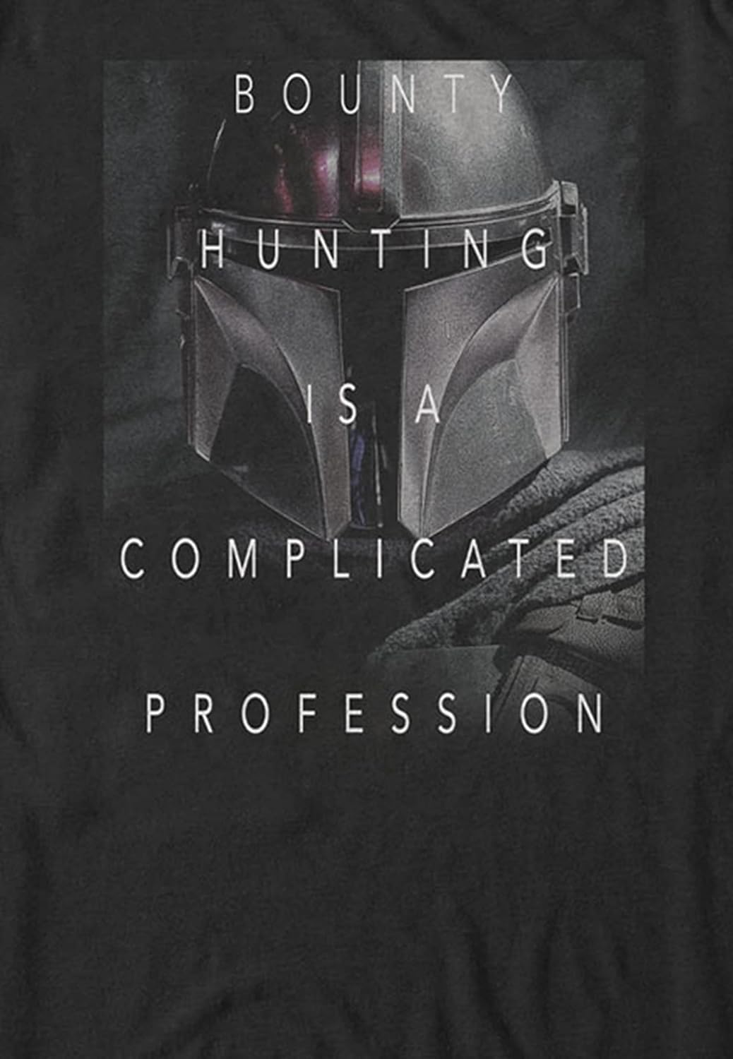 Star Wars The Mandalorian Bounty Overlay T-Shirt S Schwarz, S Schwarz
