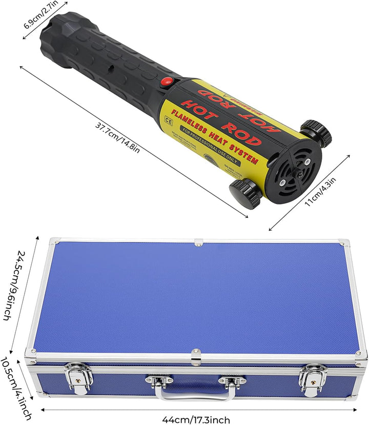 1000W induktionsheizung kfz, 800℃ Magnetische Induktionsheizgerät, induktionswärmer mit 10 Heizspule