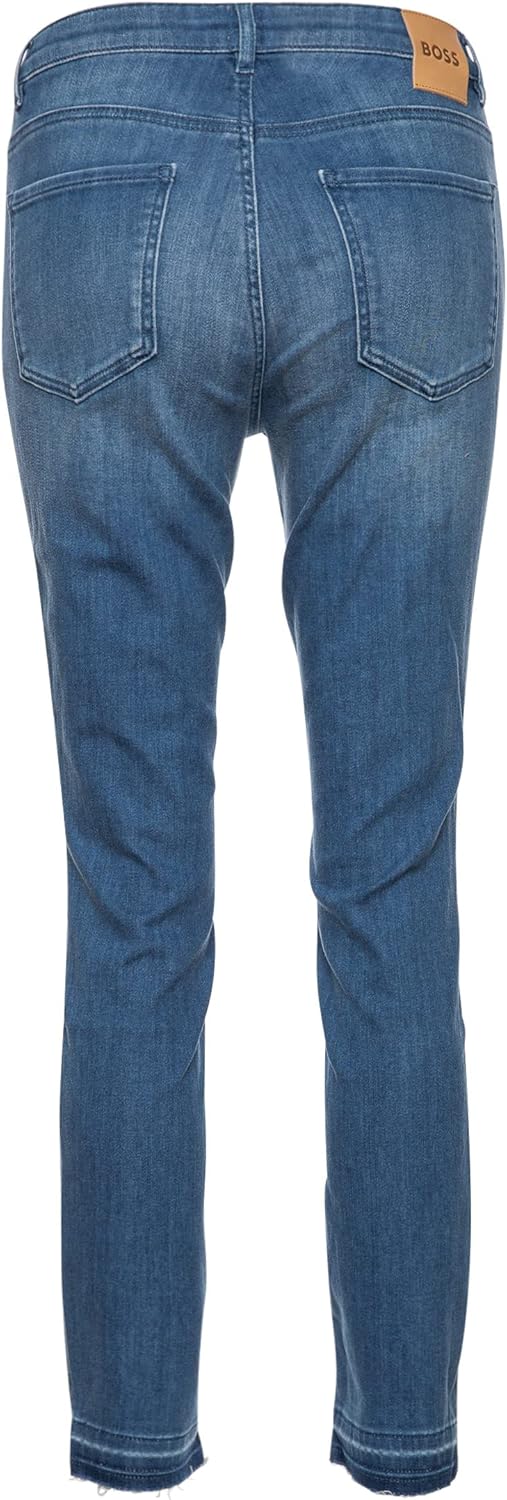 BOSS Damen Jeans-Trousers 26 Bright Blue, 26 Bright Blue
