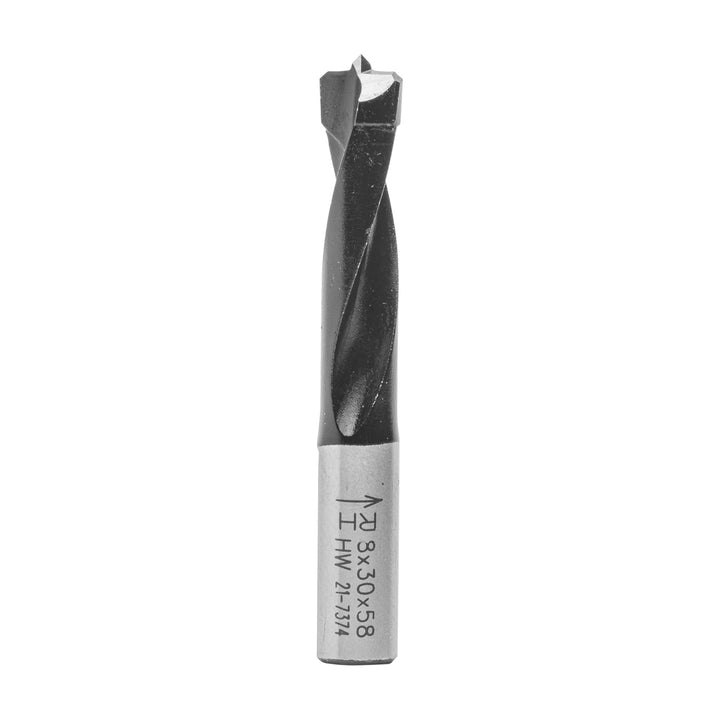 ENT 24028 Dübelbohrer HW, Schaft (S) 8 mm, Durchmesser (D) 8 mm, NL 30 mm, SL 20 mm, L 58 mm, für Ma