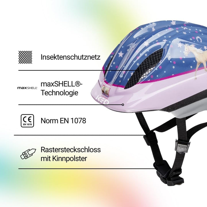 KED Kinderhelm Meggy II Originals XS (44-49cm) Pferdefreunde, XS (44-49cm) Pferdefreunde